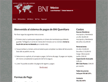 Tablet Screenshot of bniqueretaro.com